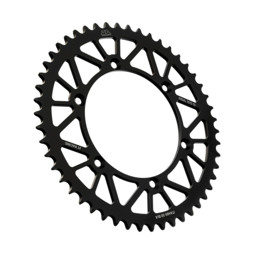JT Sprockets - JT Sprockets Racelite Aluminium Rear Sprocket - 49T - JTA460.49BLK