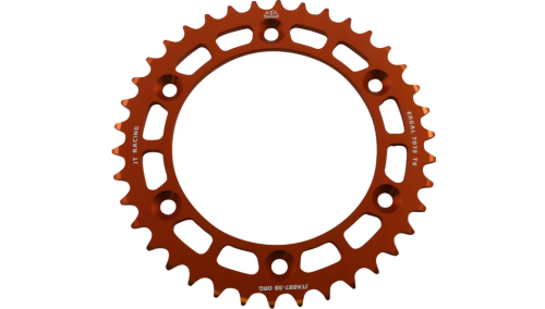 JT Sprockets - JT Sprockets Racelite Aluminum Rear Sprocket - 38T - JTA897.38ORG