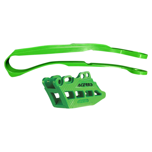 Acerbis - Acerbis Chain Guide and Slider Kit - Green - 2466040006