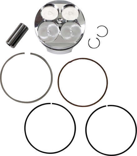 J.E. Pistons - J.E. Pistons FSR Pro Series 2 Ring Piston Kit - Standard Bore 77.00mm, 14.5:1 Compression - 323558