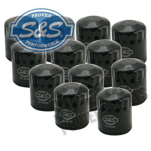 S&S Cycle - S&S Cycle Oil Filter - Black - 310-0241