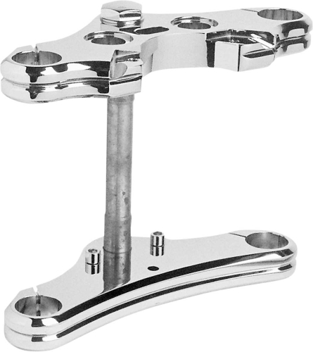 Accutronix - Accutronix 39mm Triple Tree Conversion Kit - Top Headlight Mount - 0 Deg. Rake, Wide Glide - Elite - TWD39-EHLCK2