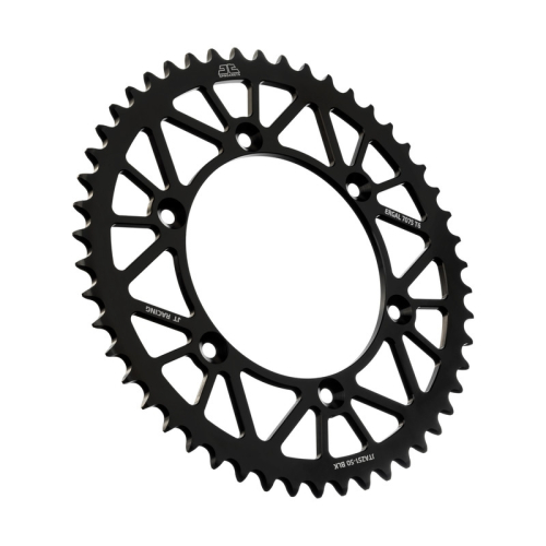 JT Sprockets - JT Sprockets Racelite Aluminium Rear Sprocket - 52T - JTA251.52BLK