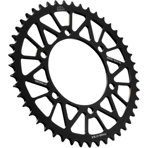 JT Sprockets - JT Sprockets RaceLite Aluminum Rear Sprocket - 47T - JTA486.47BLK