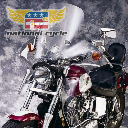 National Cycle - National Cycle Plexifairing 3 Windshield - 20 1/2in. H x 30in. W - N8803-01