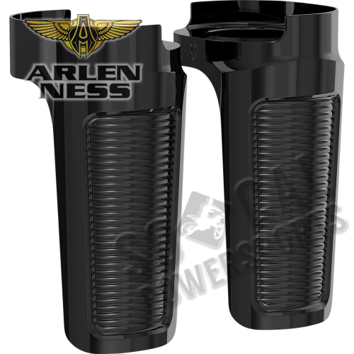 Arlen Ness - Arlen Ness Method Performance Bagger Fork Guards - Black - 120-000
