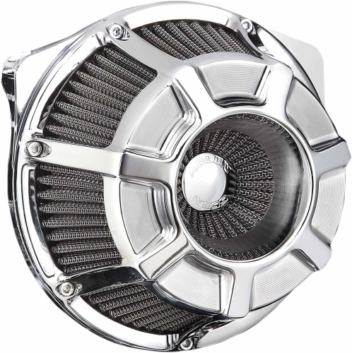 Arlen Ness - Arlen Ness Inverted Series Air Cleaner Kit - Bevelled - Chrome - 18-932