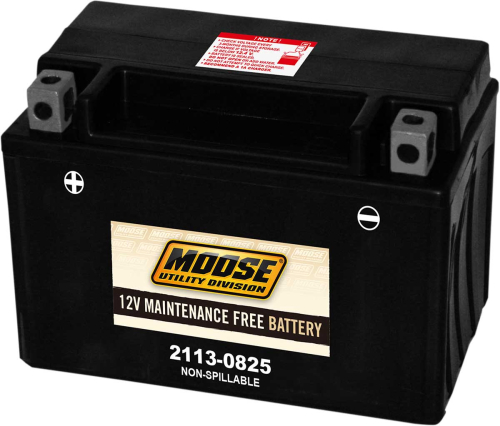 Moose Utility - Moose Utility Factory-Activated AGM Maintenance-Free Battery - YTX9 - 2113-0825