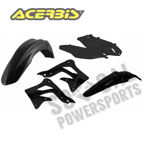 Acerbis - Acerbis Plastic Kit - Black - 2250440001