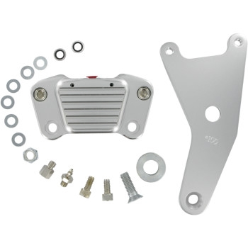 GMA Engineering - GMA Engineering Custom Rear Caliper - Classic Clear Anodized - GMA-100