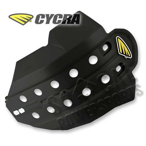 Cycra - Cycra Full Armor Skid Plate - Black - 1CYC-6200-12