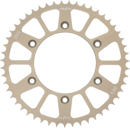 Sunstar - Sunstar Works Triplestar Aluminum Rear Sprocket - 51T - Gold - 5-355951