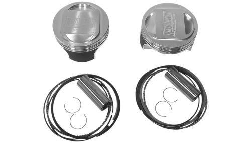 Revolution Performance - Revolution Performance Big Bore Piston Kit (98in. Domed) - Bore 3-15/16in. - Stroke 4in. - 10.3:1 Compression - RP301-104W