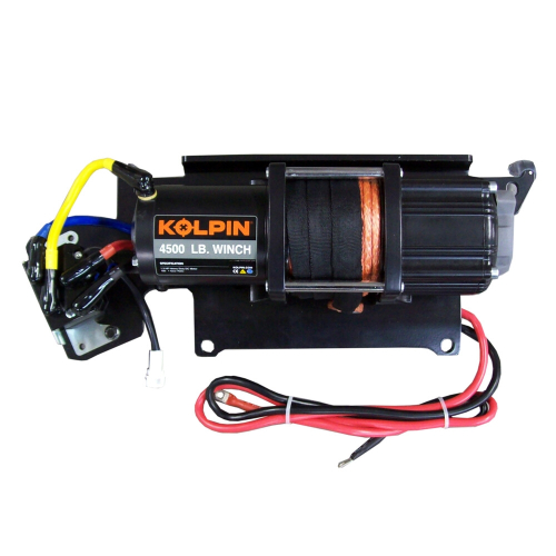 Kolpin - Kolpin Synthetic Quick Mount Winch - 4500lbs. - 26-3000
