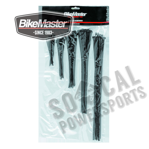 BikeMaster - BikeMaster Cable Ties - Assorted Sizes - 151677