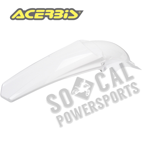 Acerbis - Acerbis Rear Fender - White - 2040880002
