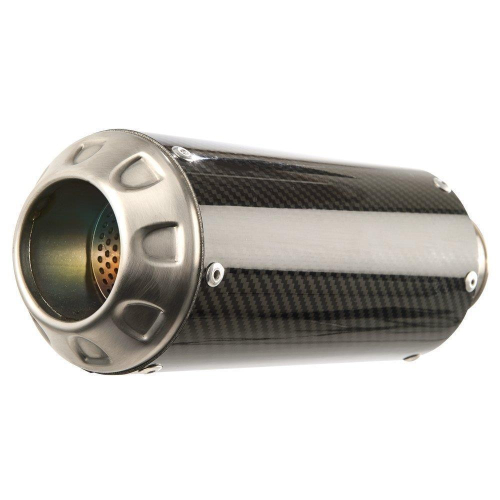 Hotbodies Racing - Hotbodies Racing MGP II Growler Full System Exhaust - Carbon Fiber Muffler - 41602-2404
