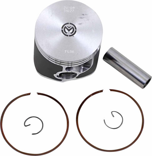 Moose Racing - Moose Racing Cast Aluminum Piston Kit - Standard Bore 71.96mm - MSE24391B