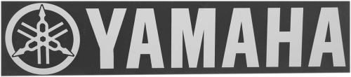 Factory Effex - Factory Effex Die Cut Sticker - 1ft. Logo - Yamaha - White - 06-94212