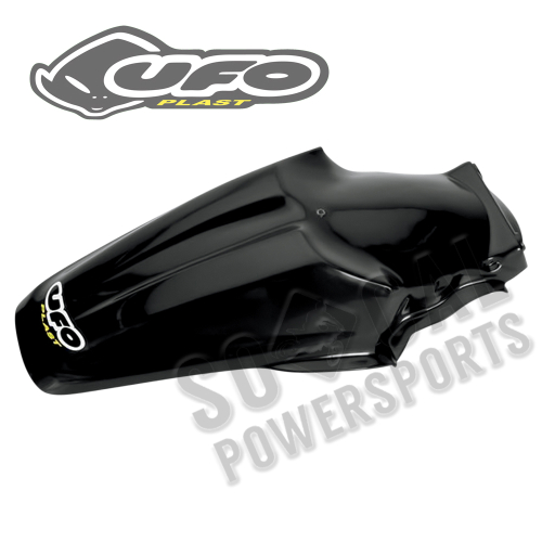 UFO Plastics - UFO Plastics Rear Fender - Black / OEM Style - KA03715001