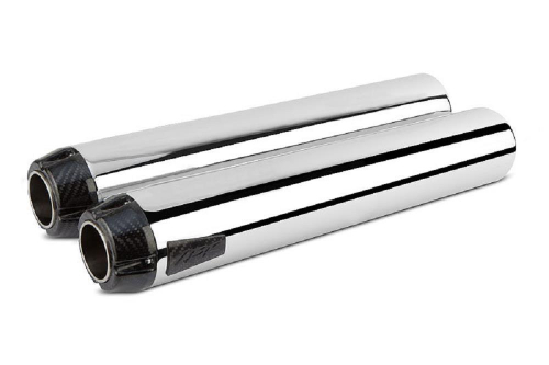 Two Brothers Racing - Two Brothers Racing Comp-S Dual Slip-Ons - Chrome - 005-4150499D