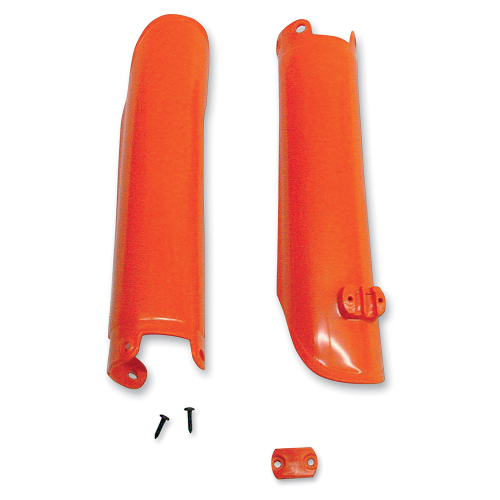 UFO Plastics - UFO Plastics Fork Slider Protectors - 98-12 KTM Orange - KT03064-127