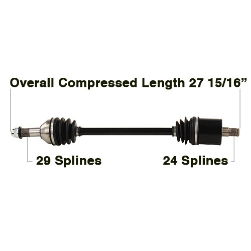 TYTANEUM - TYTANEUM OE Style CV Axle - CAN-7087