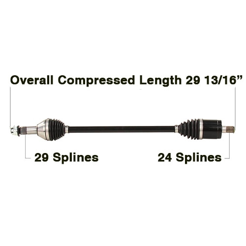 TYTANEUM - TYTANEUM Heavy Duty CV Axle - CAN-6088HD