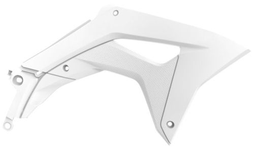 Polisport - Polisport Radiator Scoops - White - 8423800002