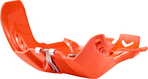 Polisport - Polisport Fortress Skid Plate with Link Guard - Orange - 8472100002
