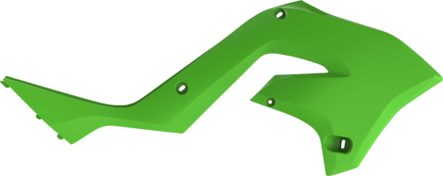 Polisport - Polisport Restyle Radiator Shroud - Green - 8425800001
