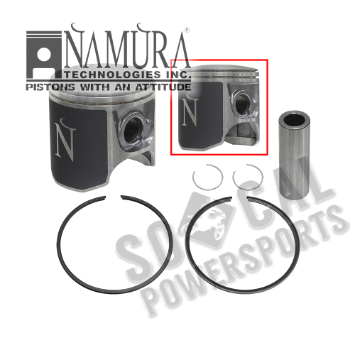 Namura Technologies - Namura Technologies Piston Kit - Standard Bore 82.00mm - NW-10003
