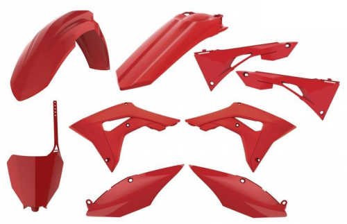 Polisport - Polisport Plastic Kit - Red - 90846