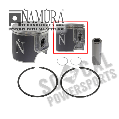 Namura Technologies - Namura Technologies Piston Kit - Standard Bore 81.00mm - NW-50000