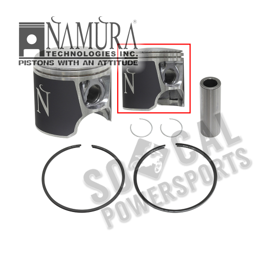Namura Technologies - Namura Technologies Piston Kit - Standard Bore 82.00mm - NW-10004
