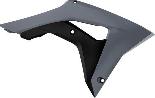 Polisport - Polisport Radiator Shroud - Nardo Gray - 8414800007