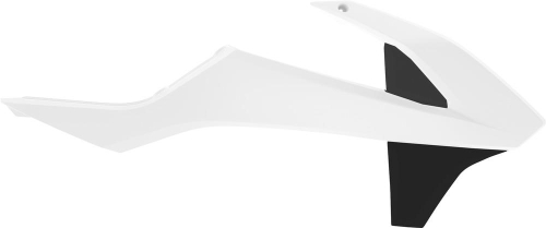Polisport - Polisport Radiator Shroud - White/Black - 8417900003
