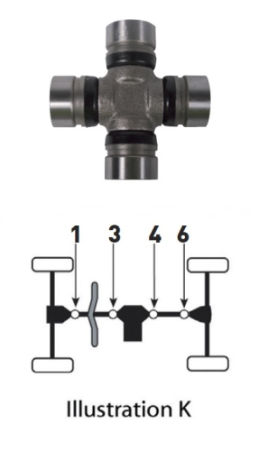Bronco - Bronco U-Joint - AT-08535
