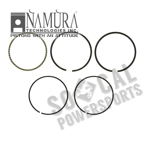 Namura Technologies - Namura Technologies Piston Ring Set - 48.47mm - NX-10070-6R