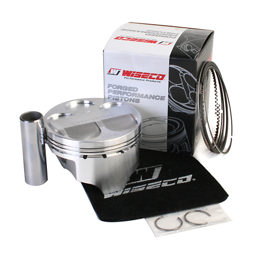 Wiseco - Wiseco Piston Kit - 1.50mm Oversize to 77.00mm, 12:1 Compression - 4487M07700