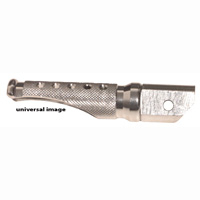 Emgo - Emgo Slash-Cut Style Footpegs - Passenger - Silver - 50-11251A