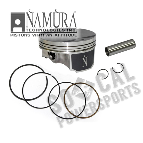 Namura Technologies - Namura Technologies Piston Kit - 1.00mm Oversized to 90.96mm, 11.3:1 Compression - NA-30002-4