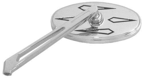 Emgo - Emgo Oval Buffalo Mirror - Left - 20-26324