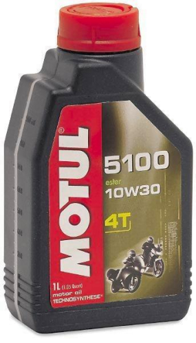 Motul - Motul 5100 4T Synthetic Ester Blend Motor Oil - 10W30 - 4L. - 104063