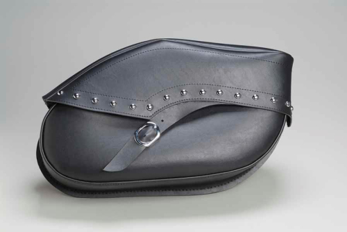 Dowco - Dowco Revolution Series Hard Mount Saddlebags - Studded Leather - 18 1/2in.L x 6in.W x 11 1/2in.H - SB1806