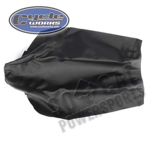 Quad Works - Quad Works Cycle Works Seat Cover - Gripper Black - 36-48085-01