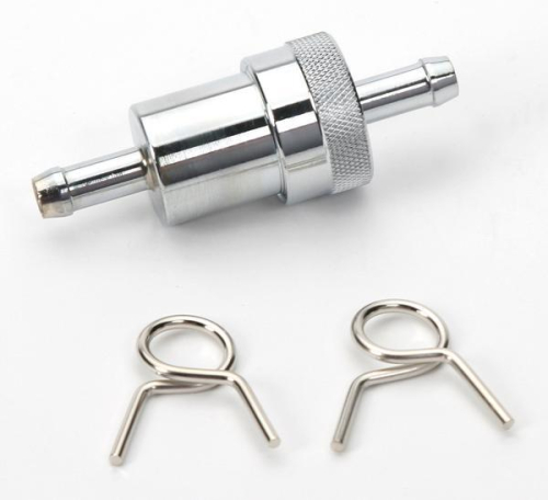 Emgo - Emgo Universal Fuel Filter - 5/16in. - Metal Filter - 14-34460