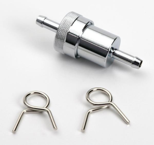 Emgo - Emgo Universal Fuel Filter - 1/4in. - Metal Filter - 14-34461