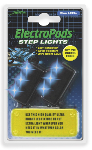 Street FX - Street FX Electropods Step Lights - Blue/Black - 1043042