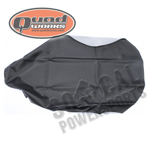 Quad Works - Quad Works Seat Cover - Gripper - Black - 31-34506-01